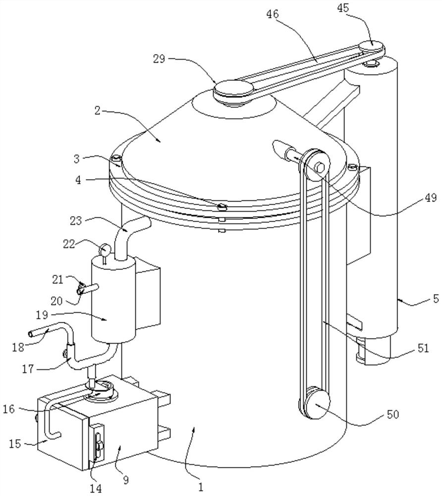 Sintering flue gas desulfurization and denitrification method and device