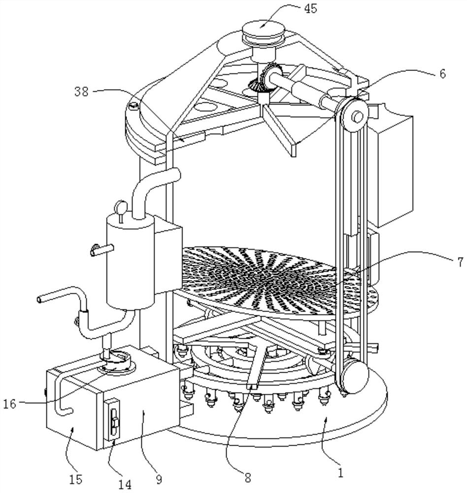 Sintering flue gas desulfurization and denitrification method and device