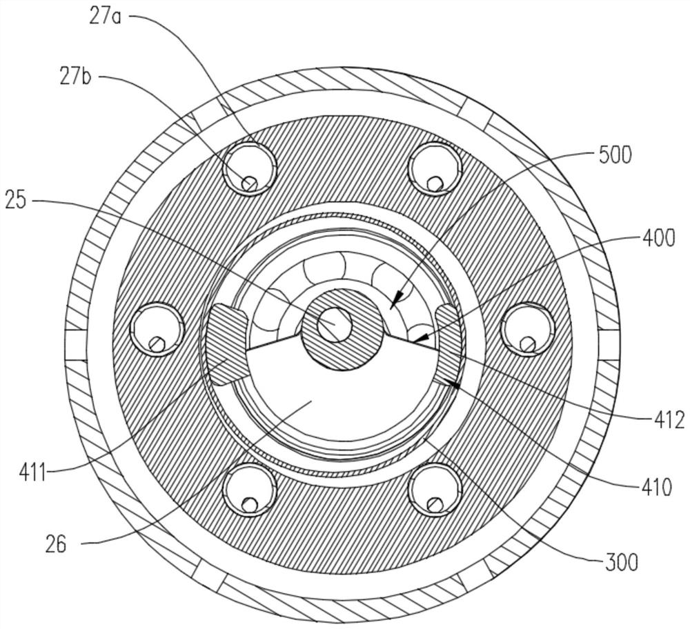 Scroll disc structure and carbon dioxide compressor