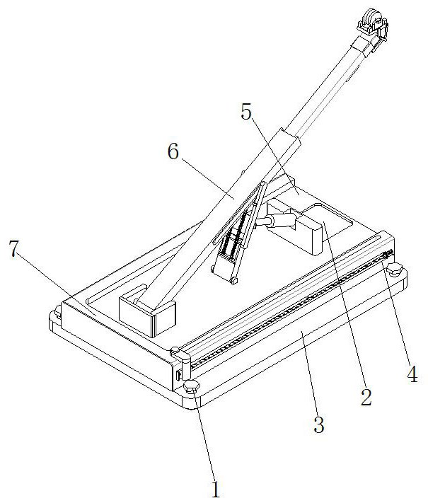 A fixed-point detection device for cable harness fault points