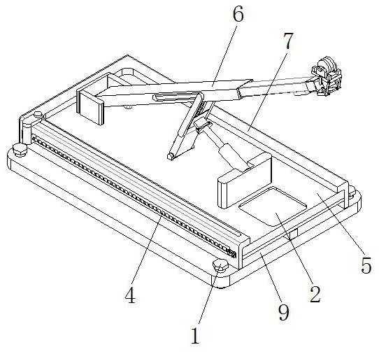 A fixed-point detection device for cable harness fault points