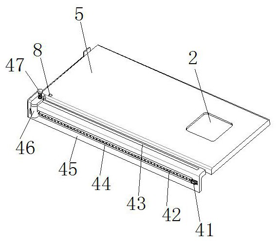 A fixed-point detection device for cable harness fault points