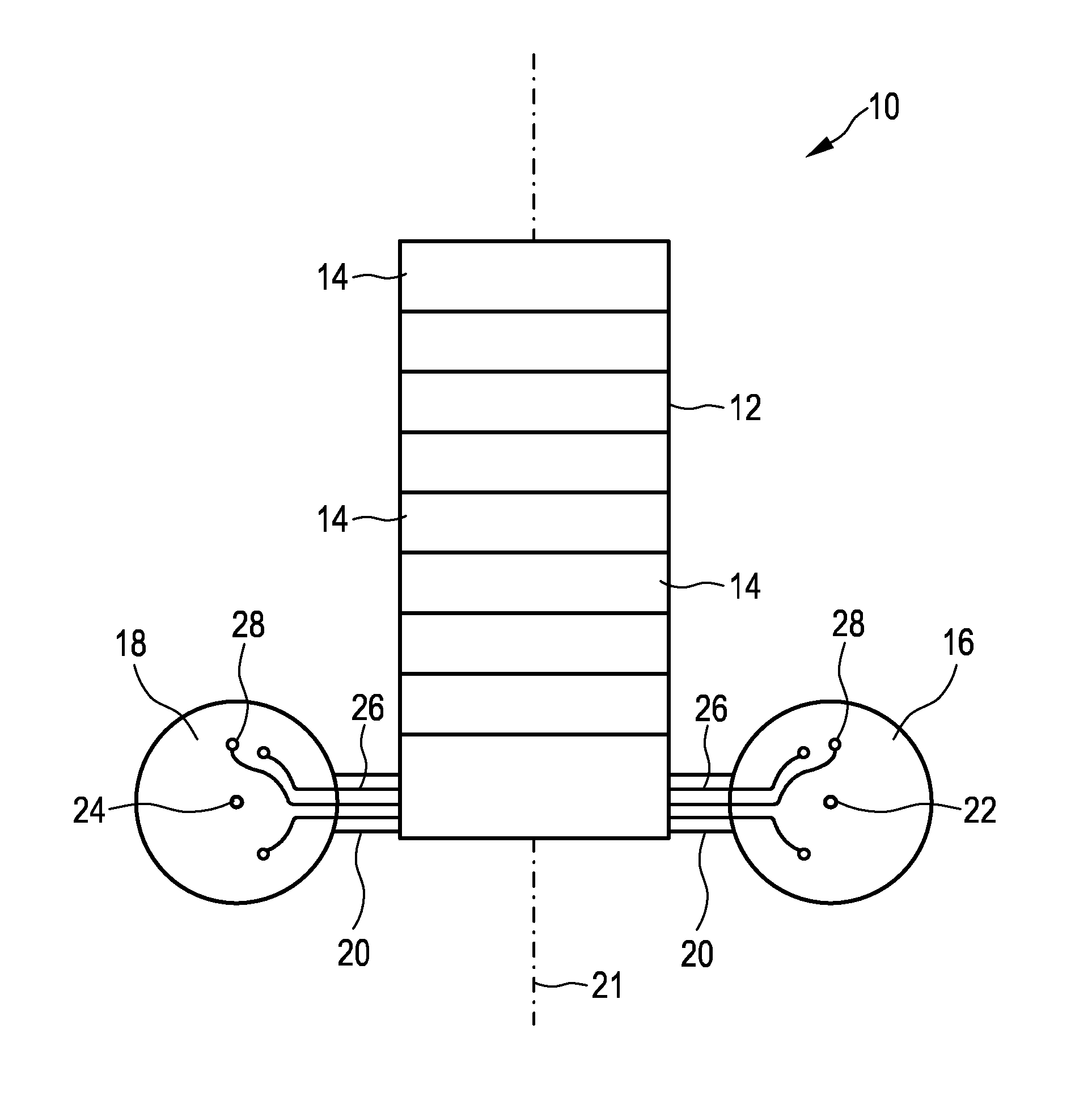 Ultrasound transducer assembly and method for manufacturing an ultrasound transducer  assembly