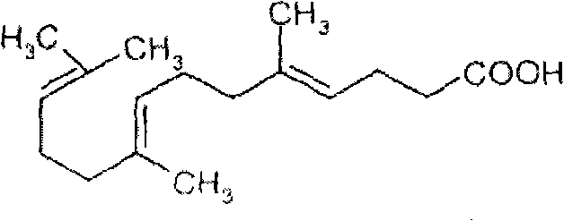 Process for synthesizing gefarnate compound