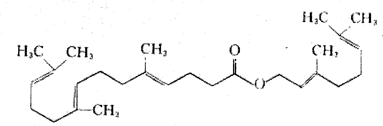 Process for synthesizing gefarnate compound
