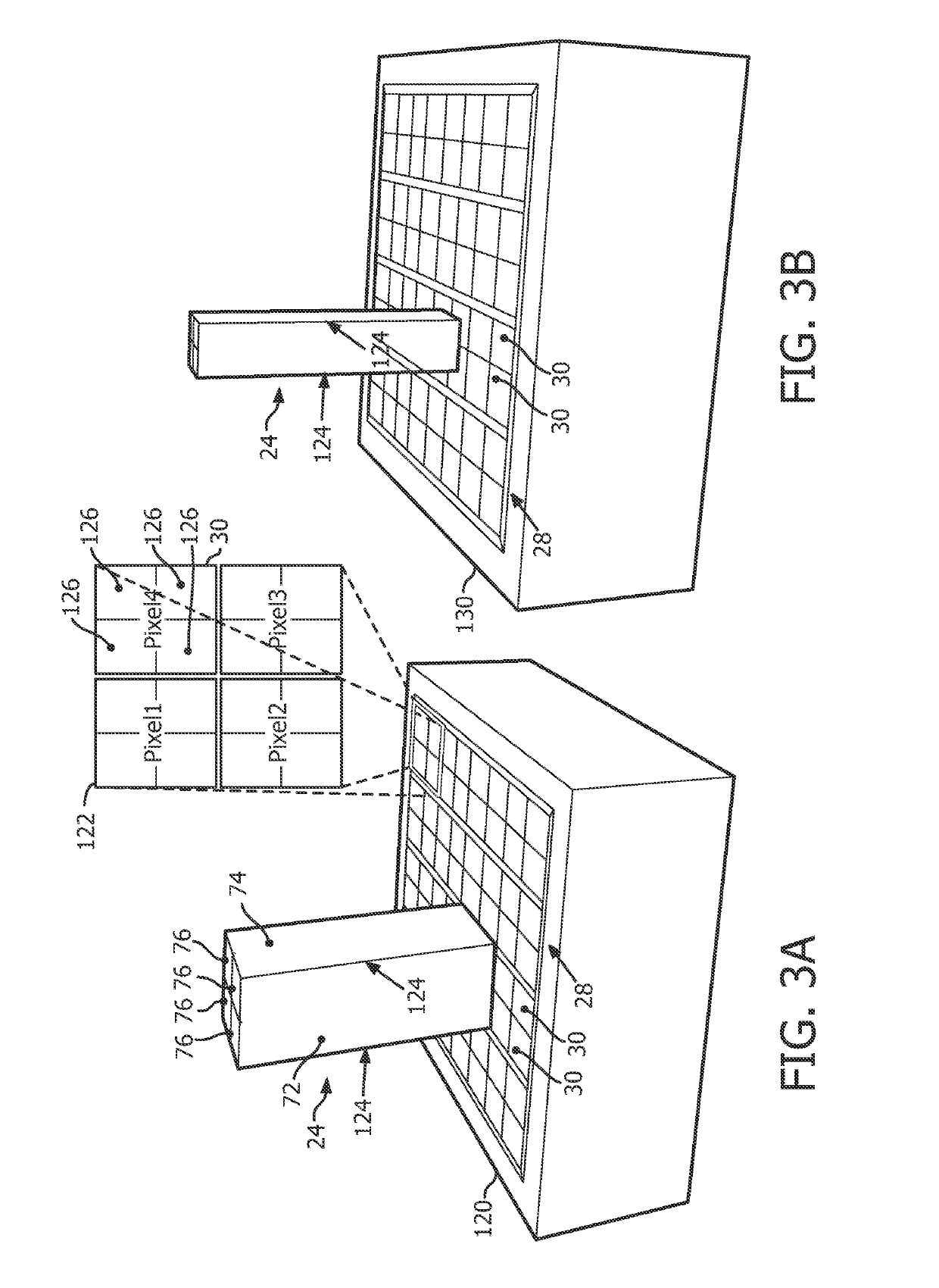 Pet detector scintillator arrangement with light sharing and depth of interaction estimation