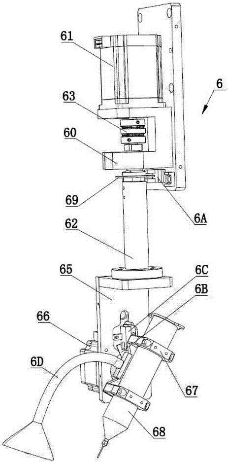Five-axis automatic glue dispenser