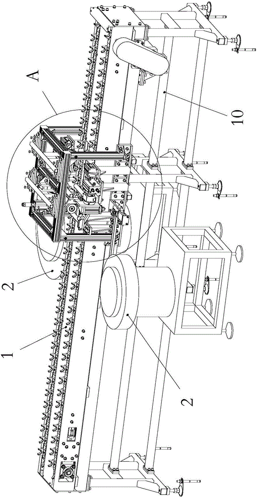 Automatic assembly device for components of photosensitive drum ...