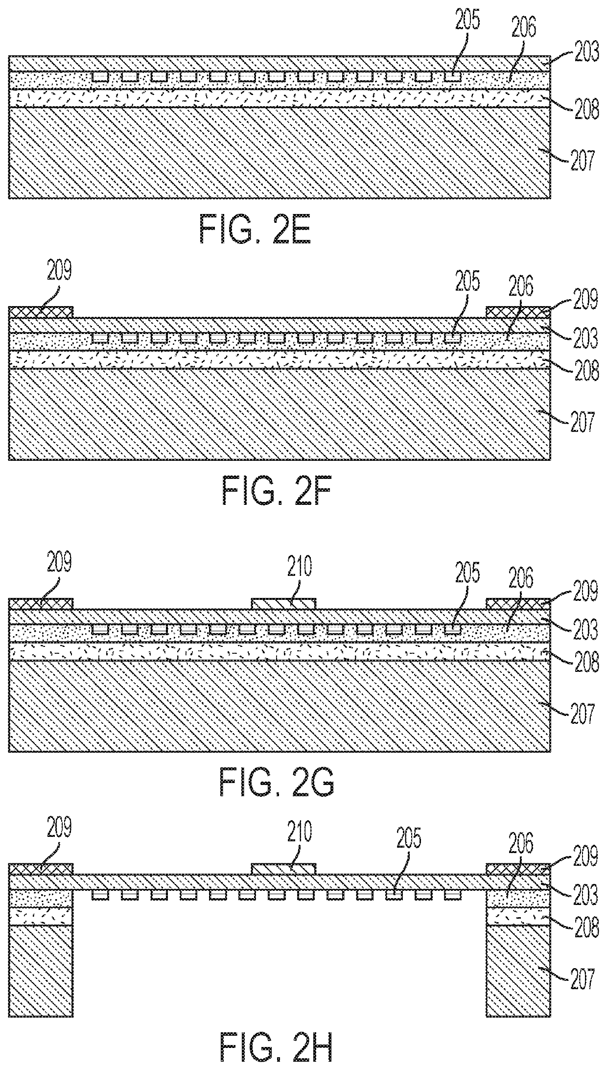 Phononic devices and methods of manufacturing thereof