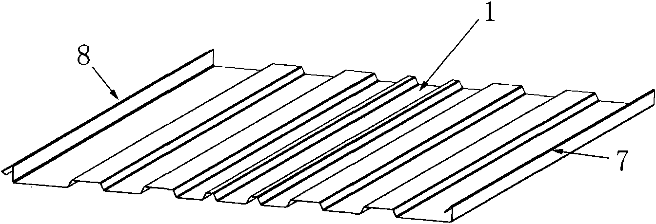 Profiled steel sheet