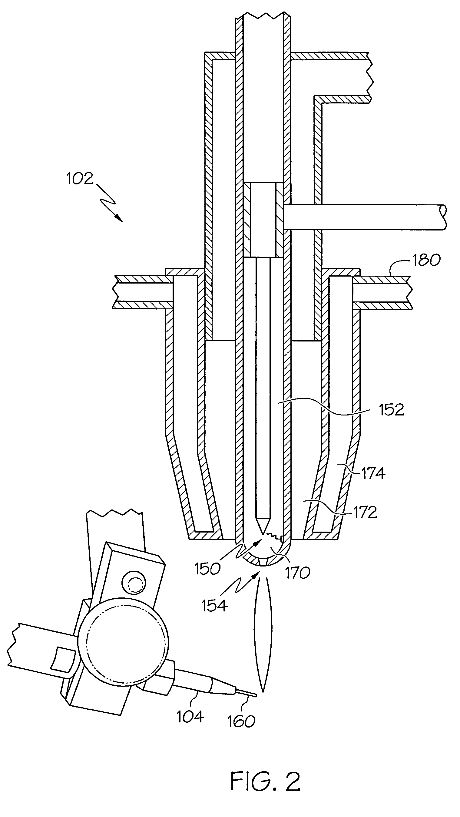 Solid-free-form fabrication process and apparatus including in-process workpiece cooling