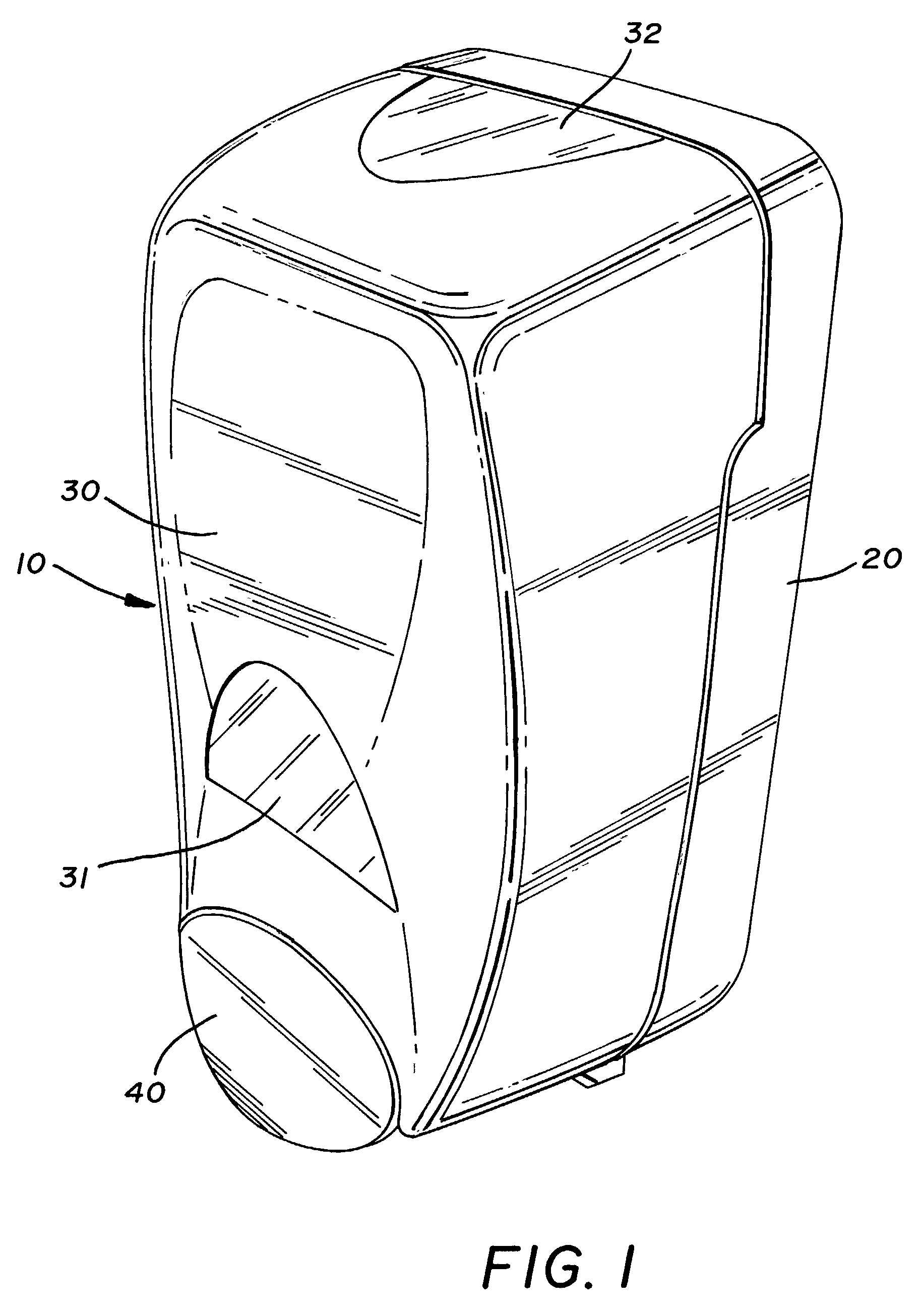 Tamper proof latch for dispensers