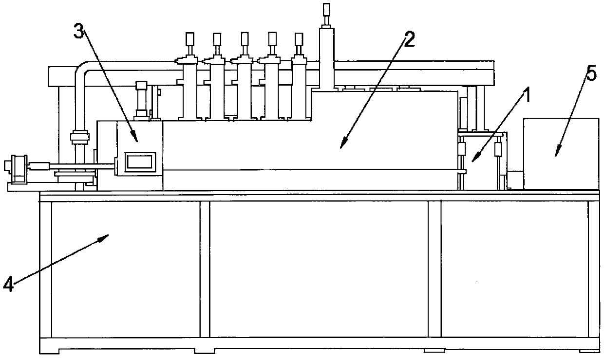 Hot bending apparatus for glass