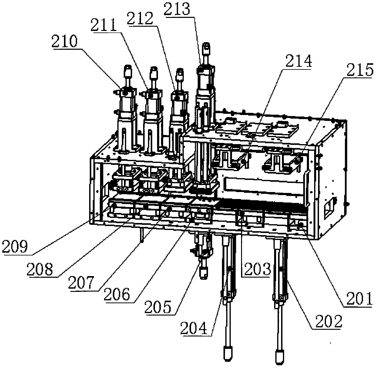 Hot bending apparatus for glass