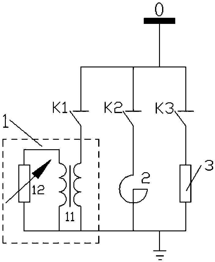 Switching method for neutral point grounding mode