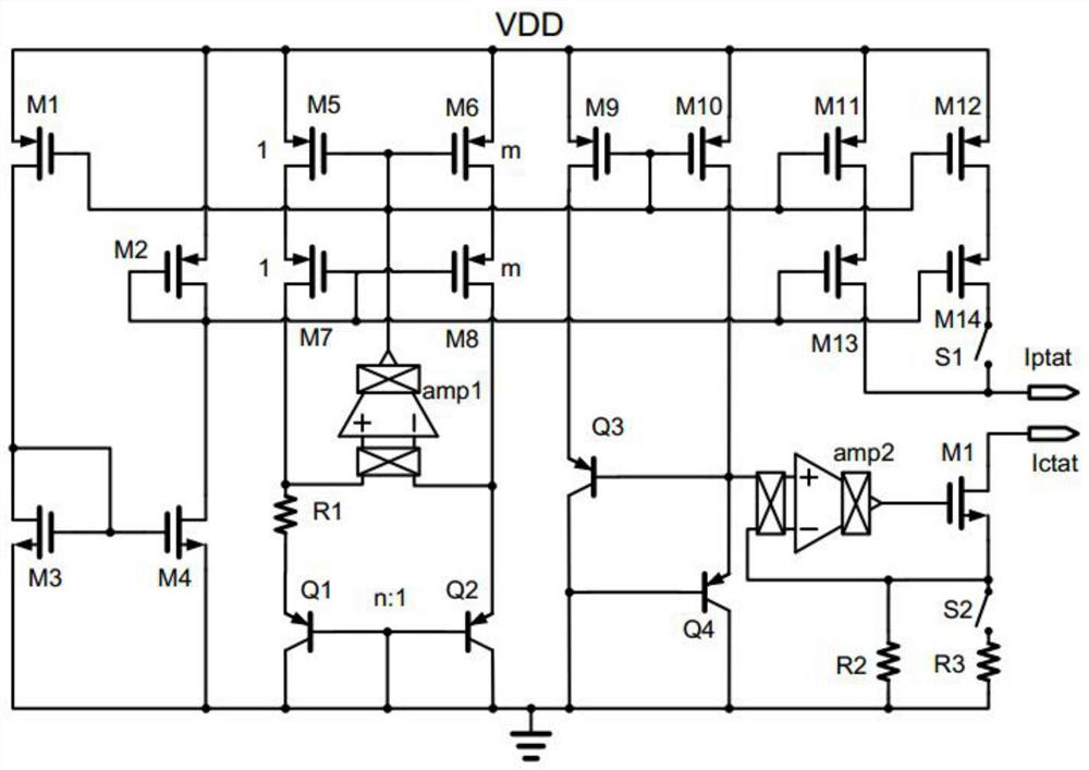Integral Digital Temperature Sensing Circuit