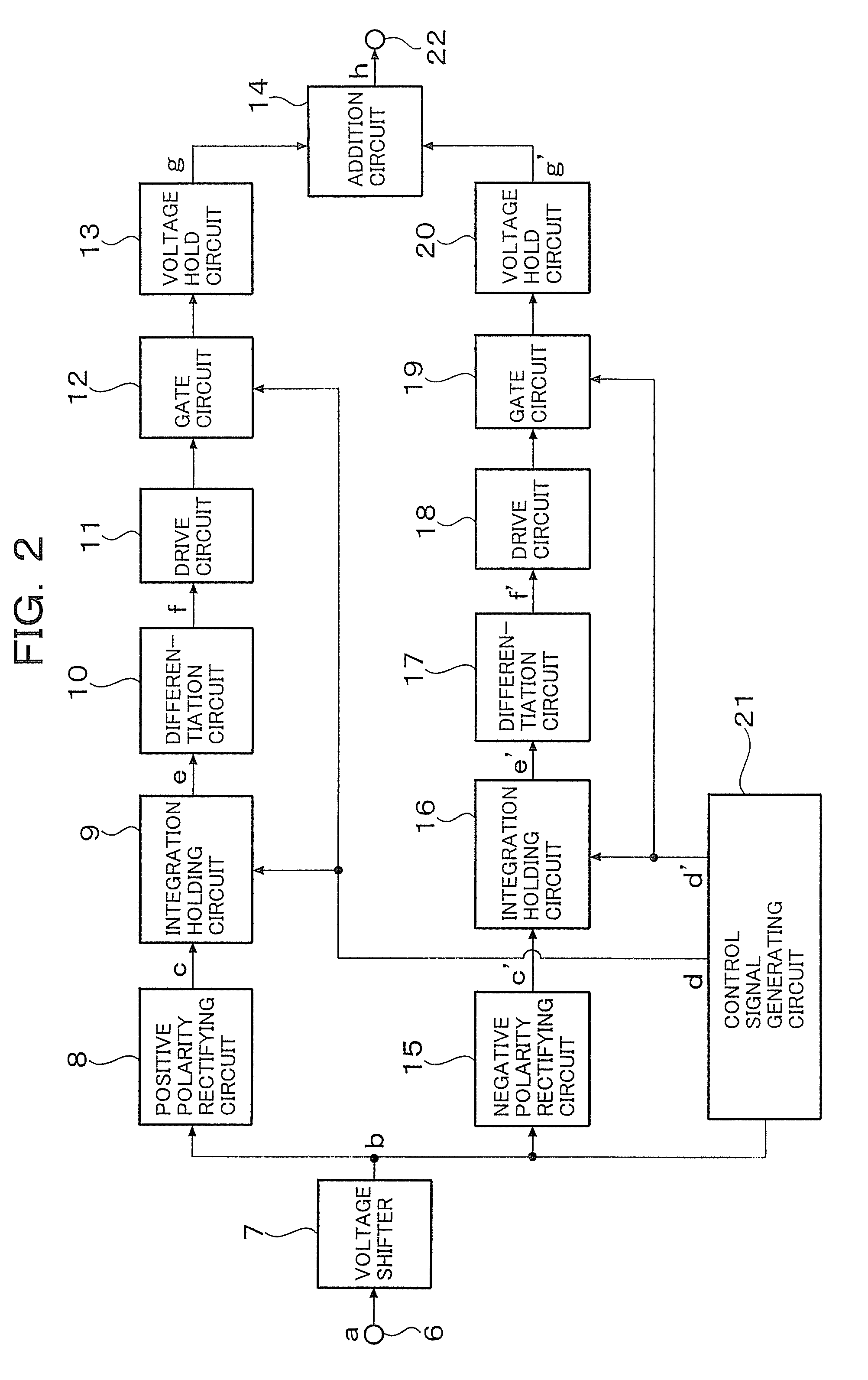 Phase comparison signal processing circuit