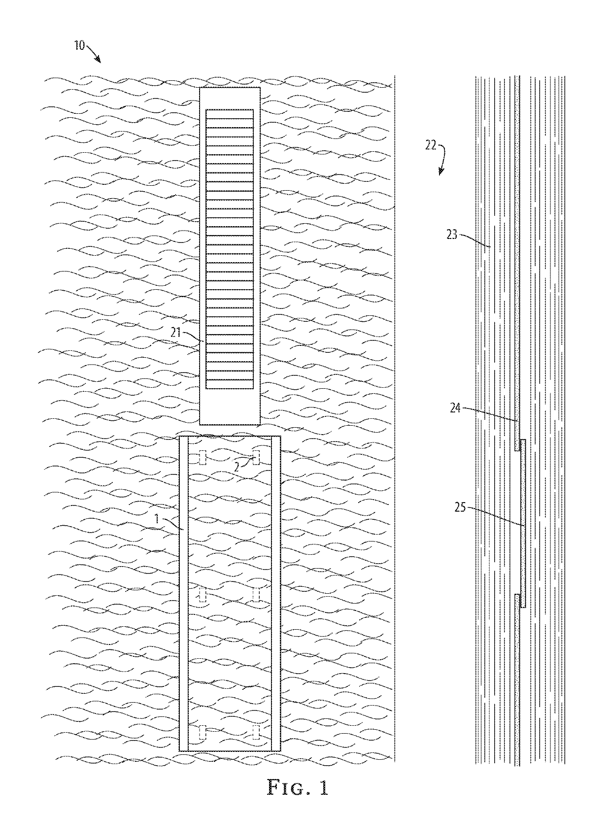 System for conveying a barge over a levee in a level attitude