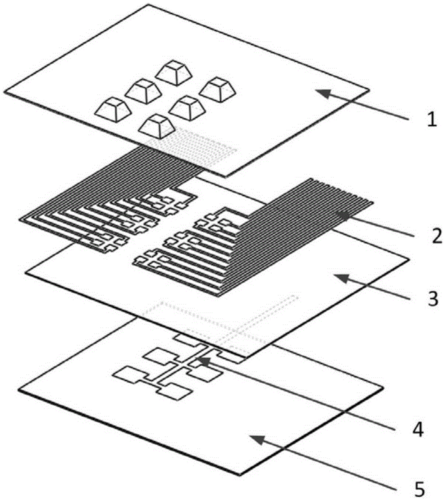 Piezoelectric-type flexible three-dimensional tactile sensing array and preparation method of same