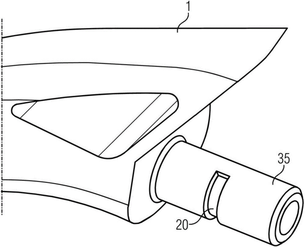 HdO hearing aid worn behind the ear with housing and carrying hook