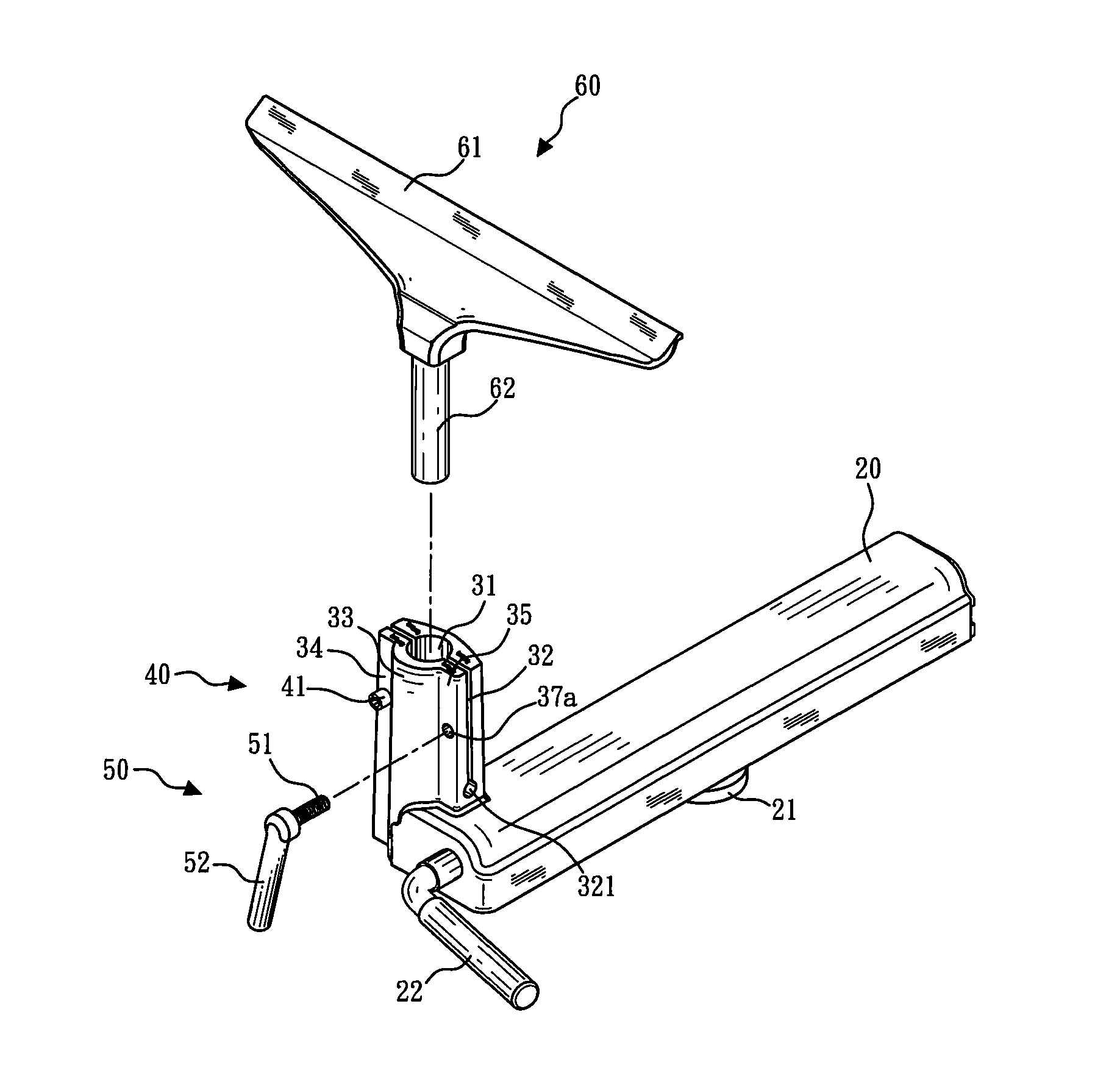Toolrest mechanism for wood turning lathe