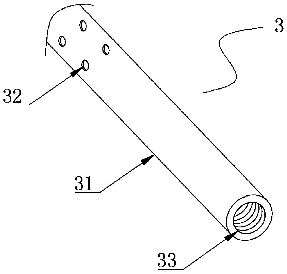 A coal mine fault waterproof structure