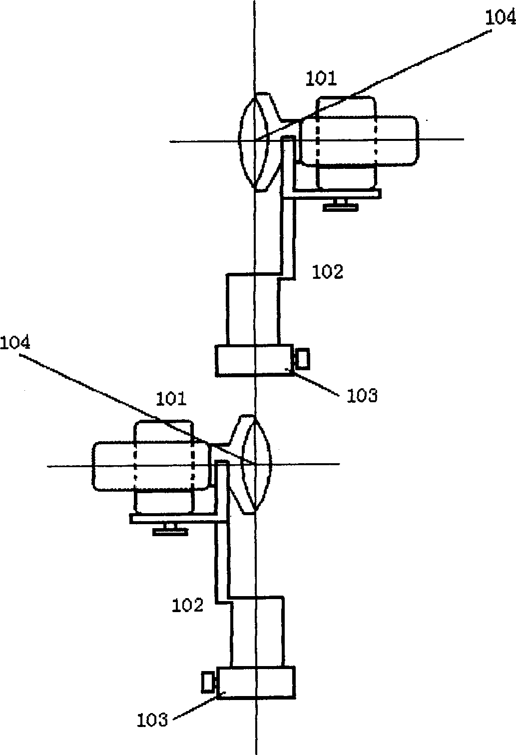 Intelligent panorama creating process based on two fish-eye images