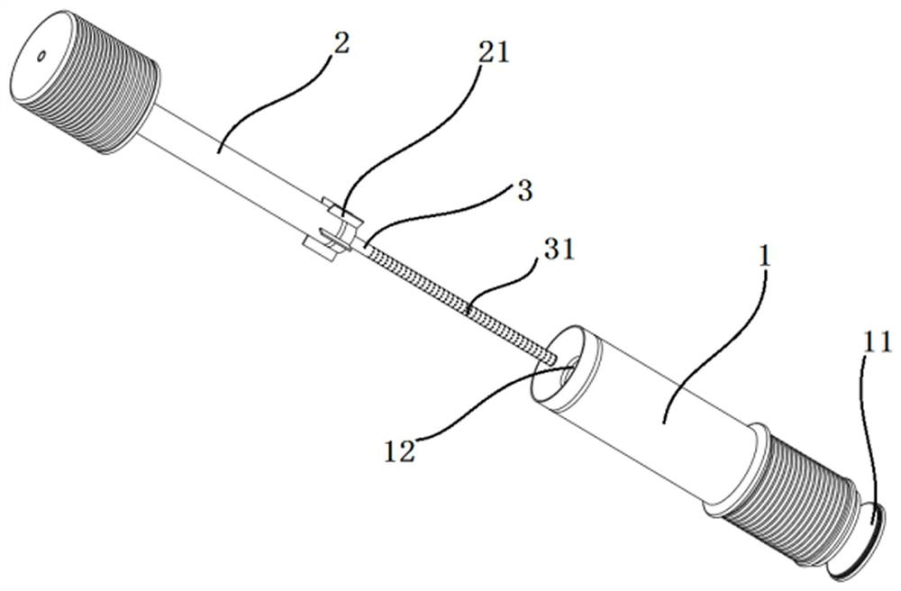 Slow pay-off fishing tackle and using method thereof