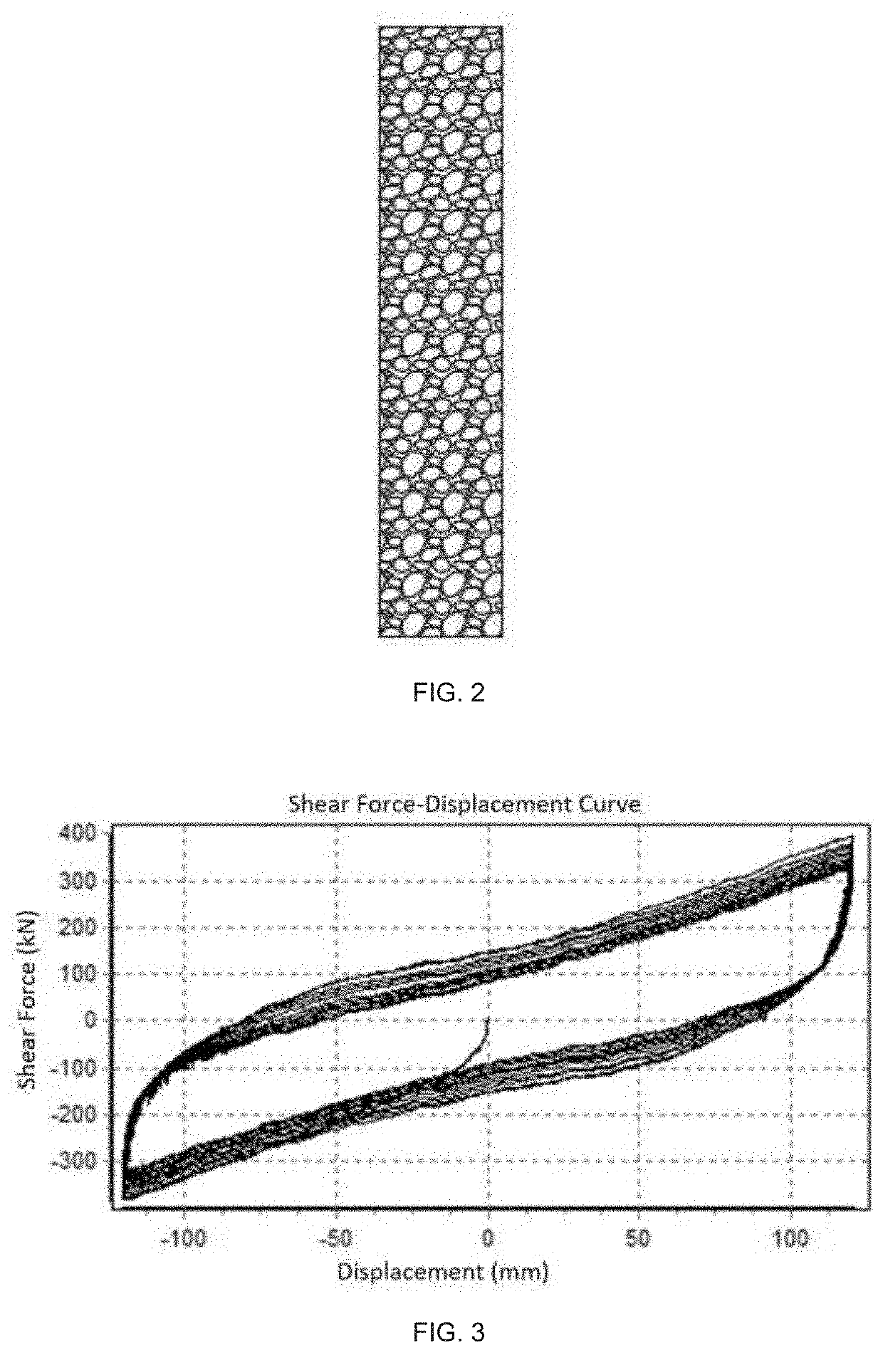 Core material for shock insulation support, shock insulation support having friction core and preparation method therefor