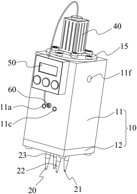 Test device, test module and control method