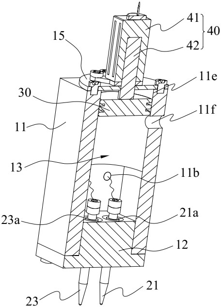 Test device, test module and control method