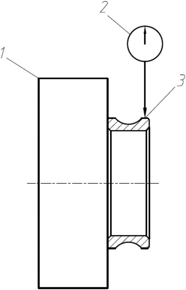 Method for enhancing hard turning circularity of thin-wall annular parts