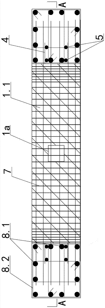 A double-layer connecting beam opening formwork system and its construction method applied to double-layer connecting beams