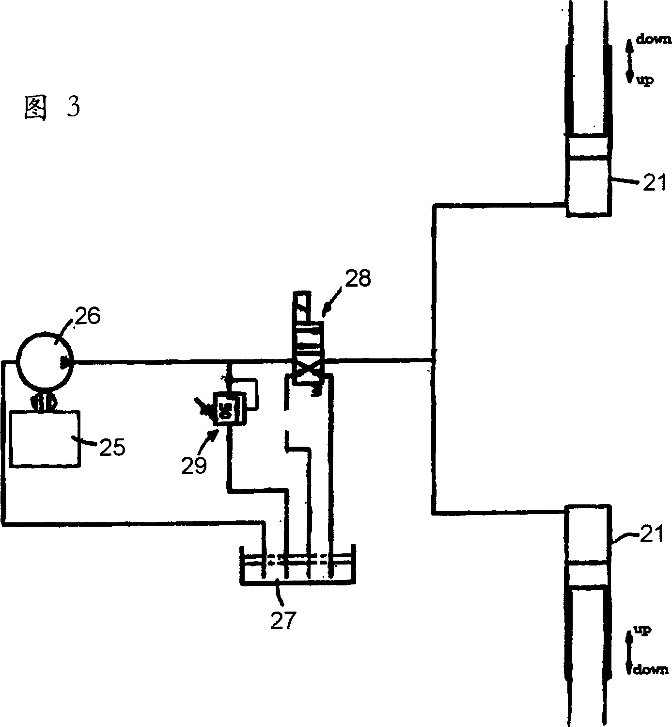 Road paving machine