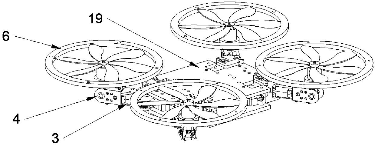 A control method for a land-air dual-purpose rotorcraft