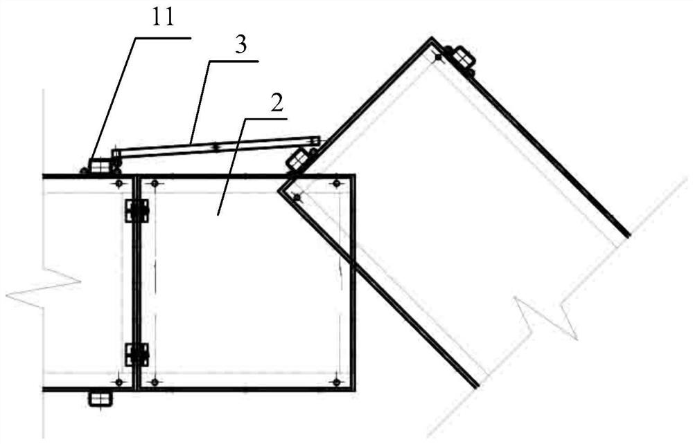 All-steel attached type lifting scaffold equipment and construction method thereof