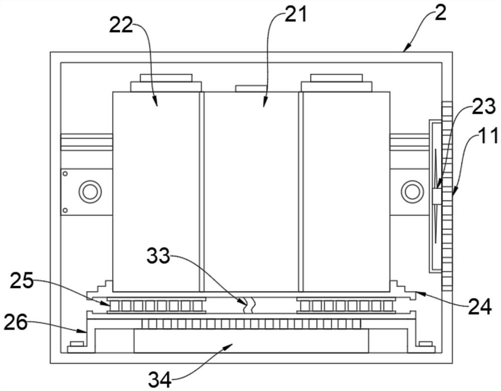 New energy charging pile with high impact resistance and assembling method thereof