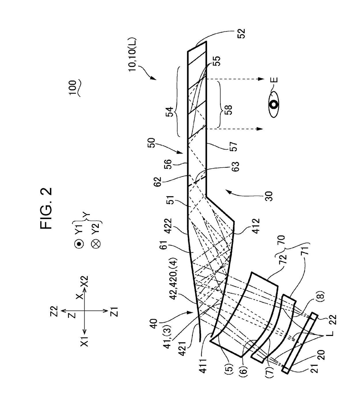 Light guide device and display apparatus