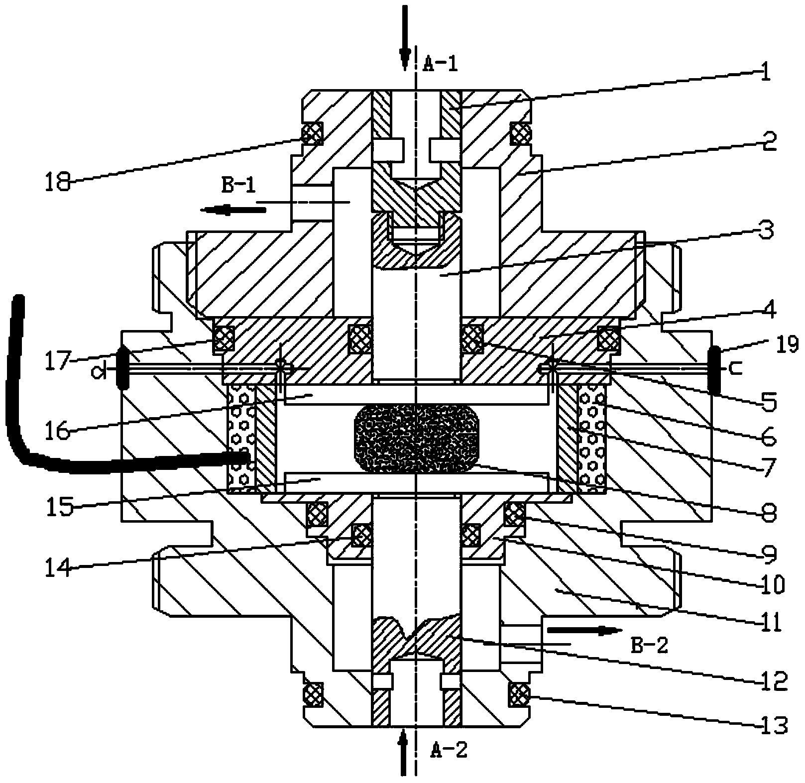 Two-way flow control valve