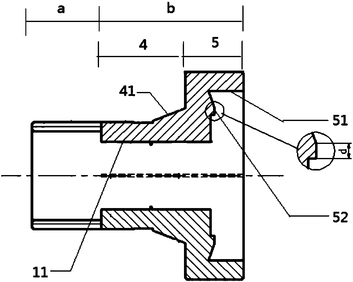 Fixing piece and fixing method for large-size annular bonded NdFeB magnet cutting and shaping