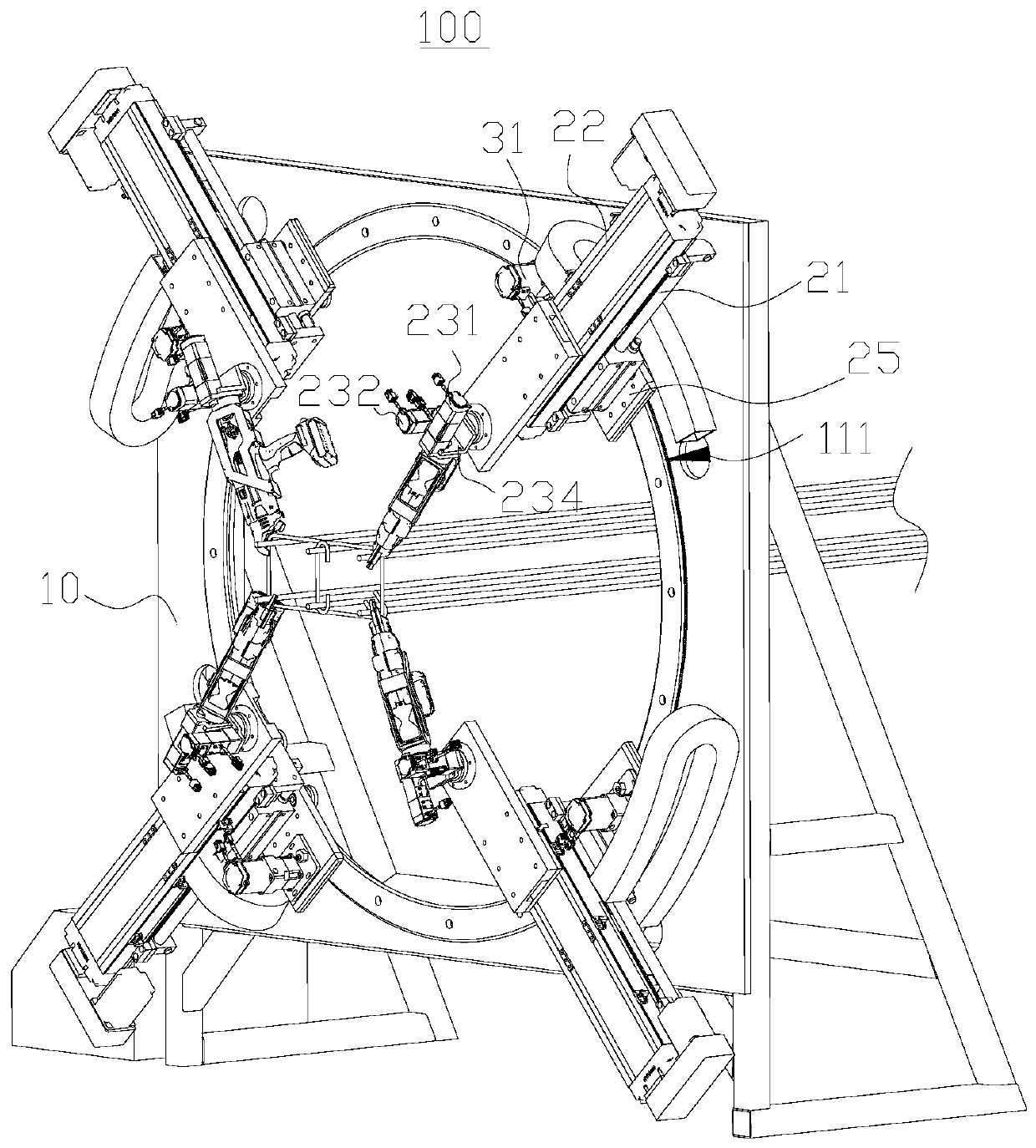 Reinforcement cage binding device