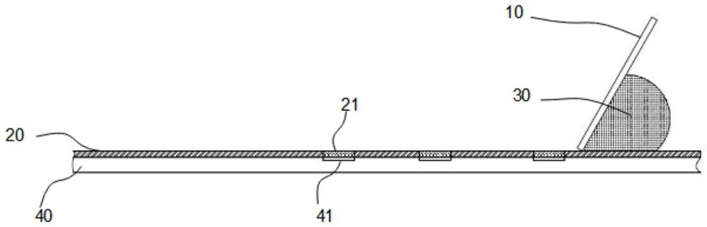 Scraper device, solder paste printing equipment and manufacturing method of printed circuit board assembly