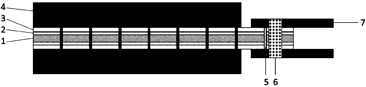 Flexible lithium battery electrode