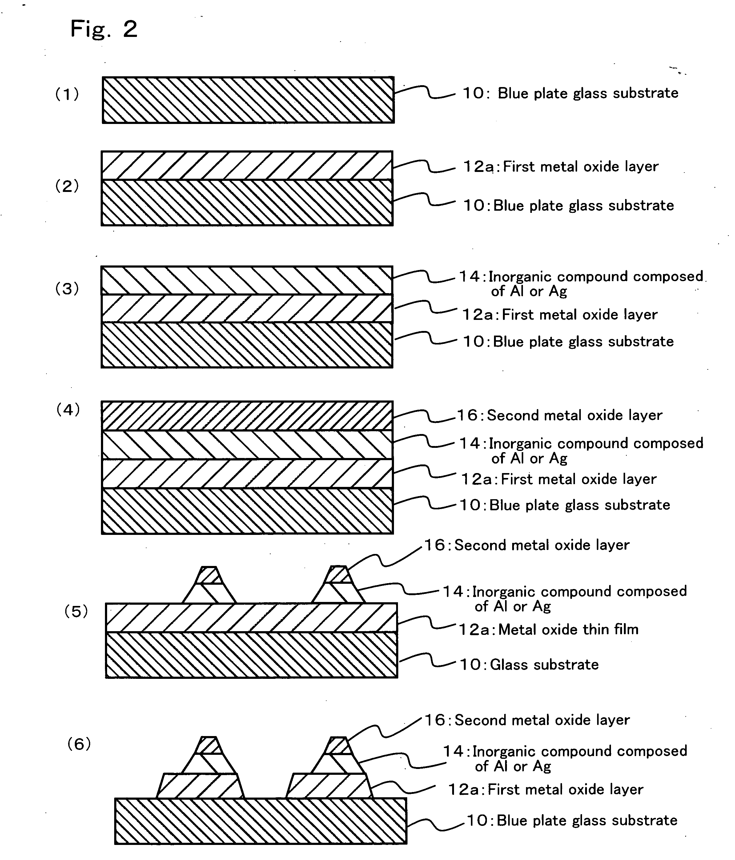 Method for manufacturing semi-transparent semi-reflective electrode substrate, reflective element substrate, method for manufacturing same, etching composition used for the method for manufacturing the reflective electrode substrate