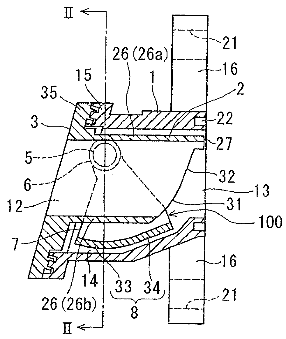 Air intake device for internal combustion engine