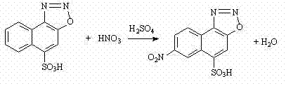 Production method of 6-nitro-1,2,4-sulfonic acid