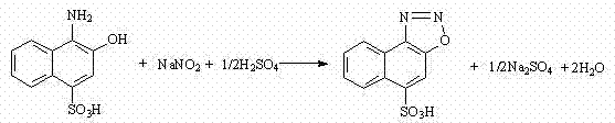 Production method of 6-nitro-1,2,4-sulfonic acid
