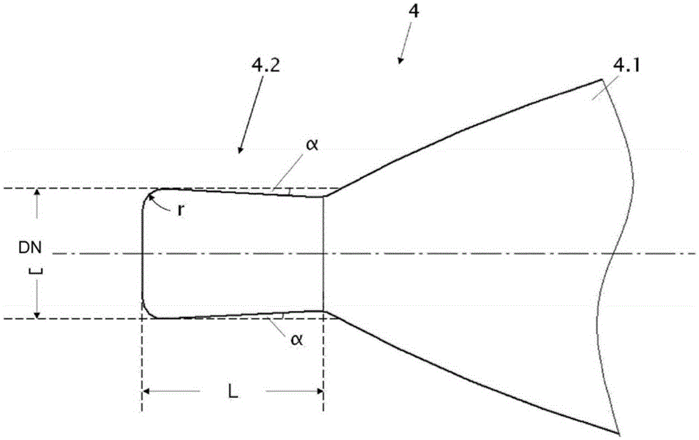 Piercing mandrel having an improved service life for producing seamless tubes