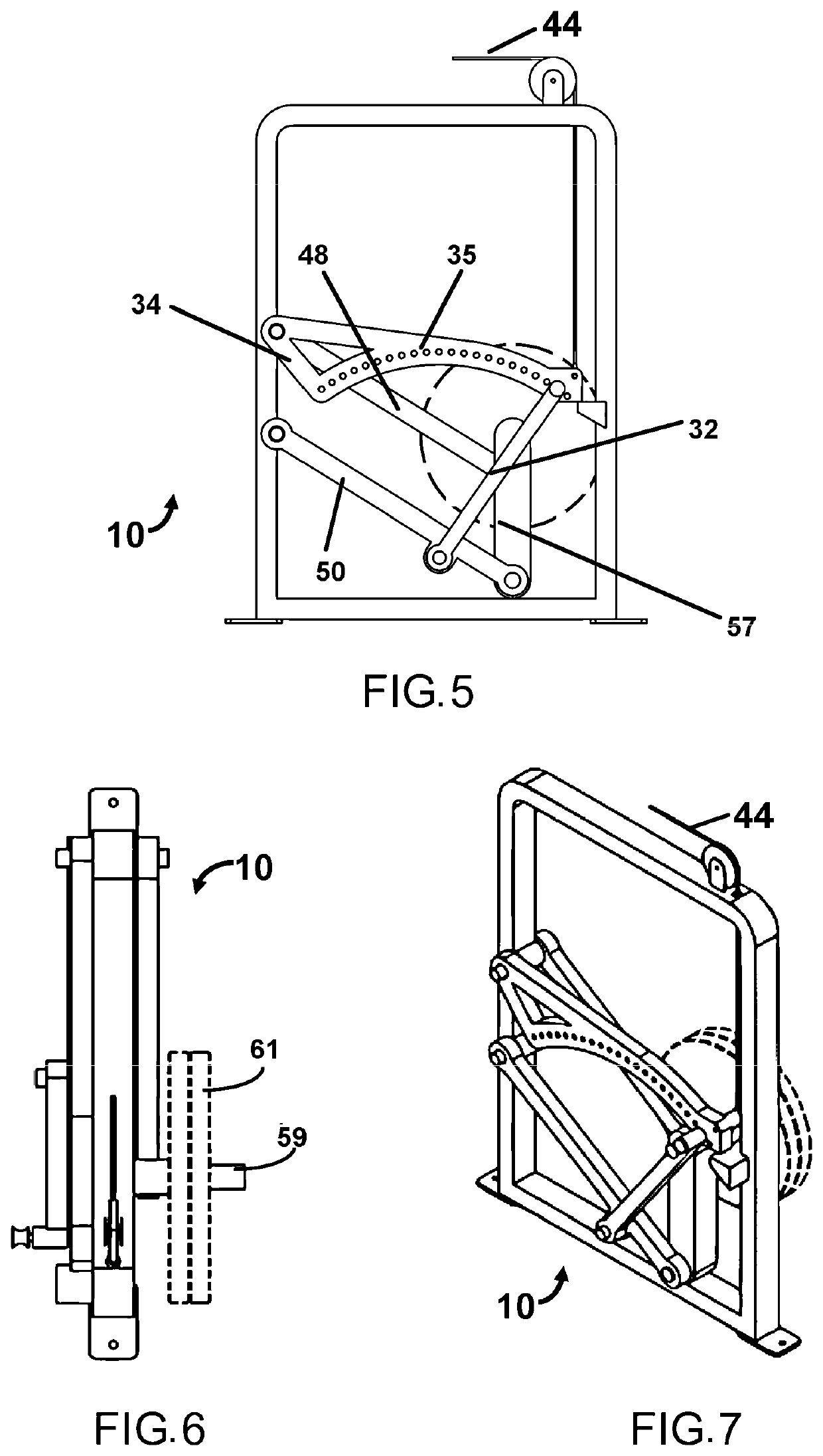Exercise weight selection device and method