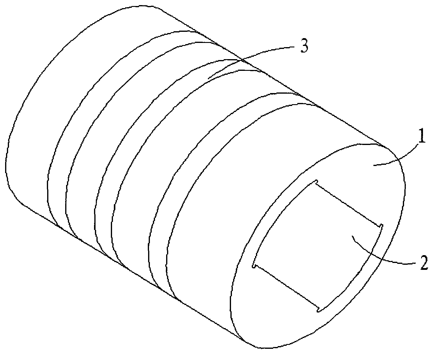 Piston of oil cylinder